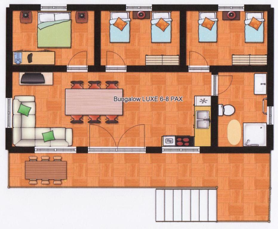 Bungalows Nou Camping La Guingueta D'Aneu Bilik gambar